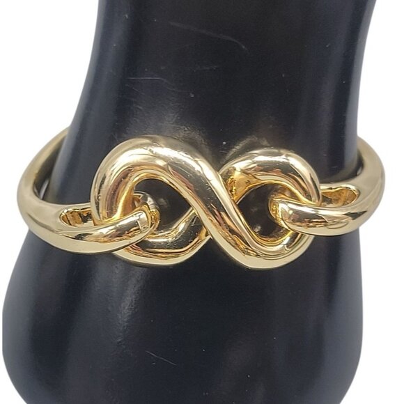 Roberto RFM Jewelry - Roberto RFM L infinito Bracelet Bikini Line Gold Tone Metal Link Size 6.5"
